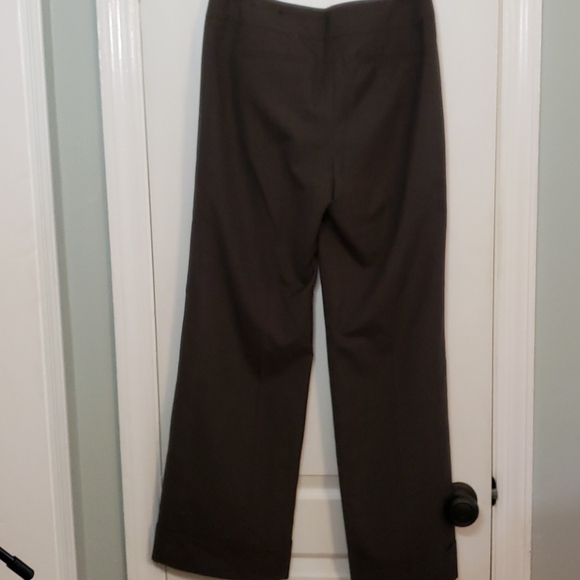 Ann Taylor fully lined wool blend cuffed slacks - Picture 8 of 12